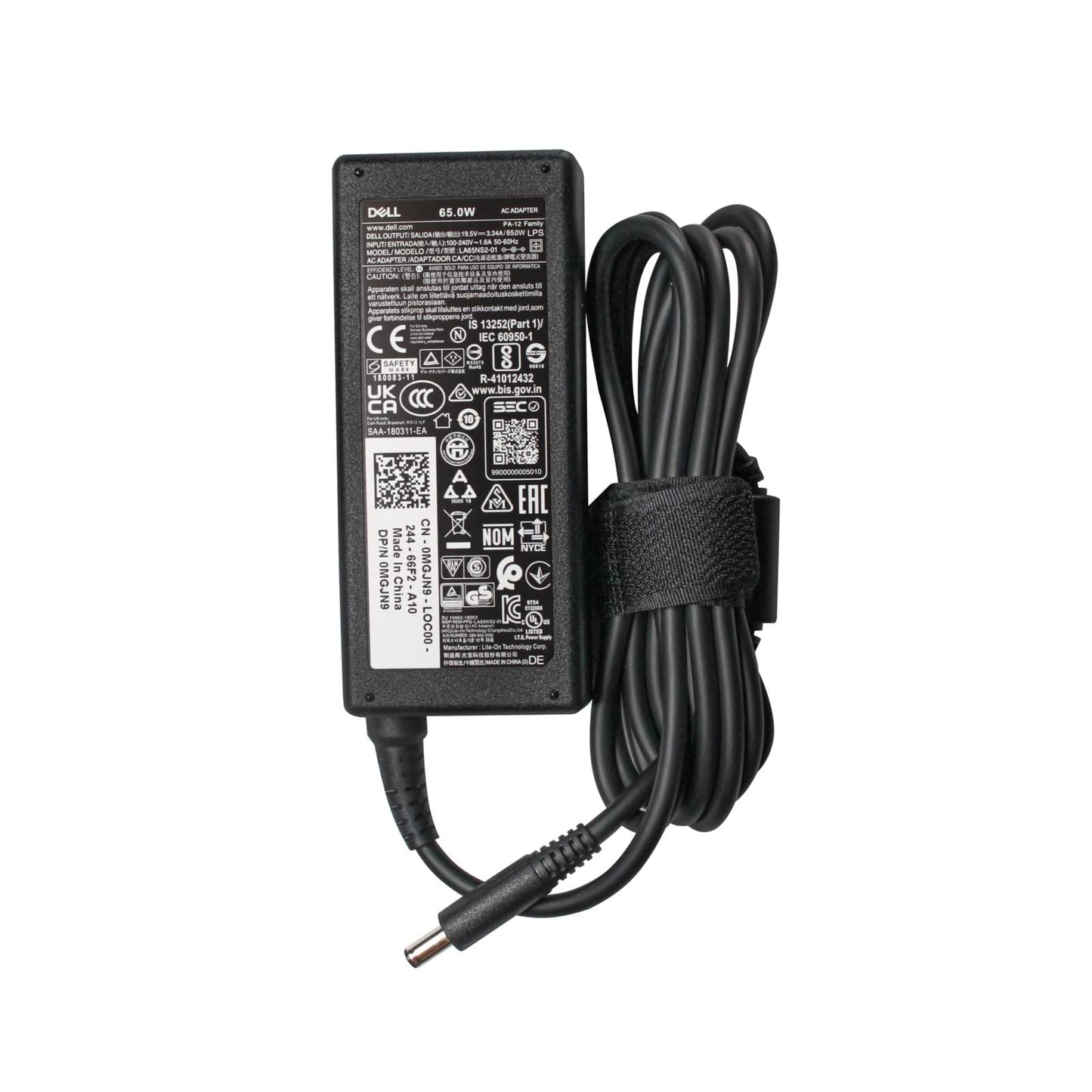 Dell 65 Watts 19.5V 3.34A AC Adapter