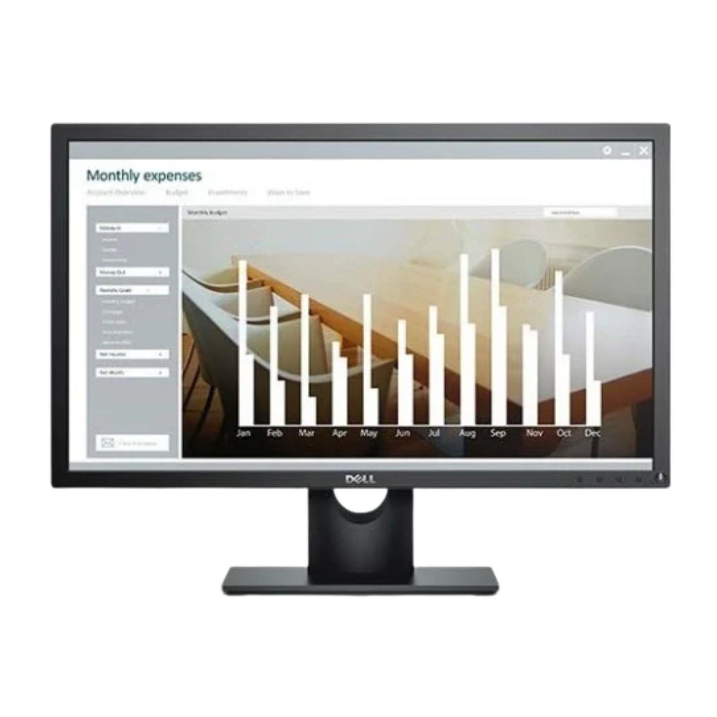 DELL E2416H 24" FHD 1920X1080 LED TN MONITOR DISPLAY PORT VGA / WITHOUT STAND  -  GOOD  REFURBISHED