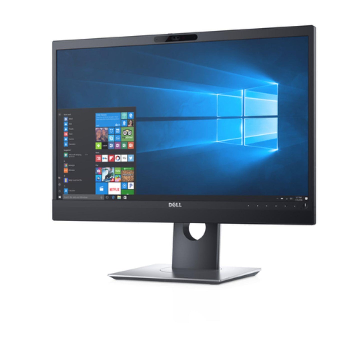 DELL P2418HZM PC MONITOR 24" IPS LED FHD 1920x1080 WEBCAM HDMI VGA DP PORT 6 M/S OFFICE, CCTV, GAMING, HOME    -  GOOD REFURBISHED