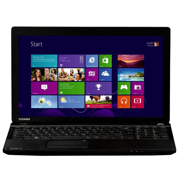 TOSHIBA SATELLITE PRO C50-A-1KH WINDOWS 11 LAPTOP 15"  INTEL CORE I3 8GB RAM 500GB STORAGE  HD WEBCAM, DVD, WIFI, BT  -  VERY GOOD – REFURBISHED