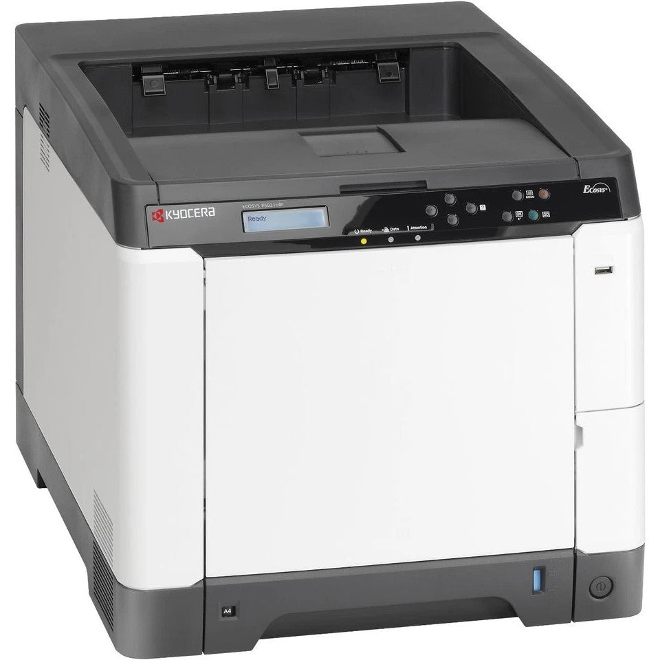 KYOCERA ECOSYS P6021CDN DUPLEX NETWORK 21PPM WORKGROUP A4 COLOR LASER PRINTER    -   GOOD - REFURBISHED