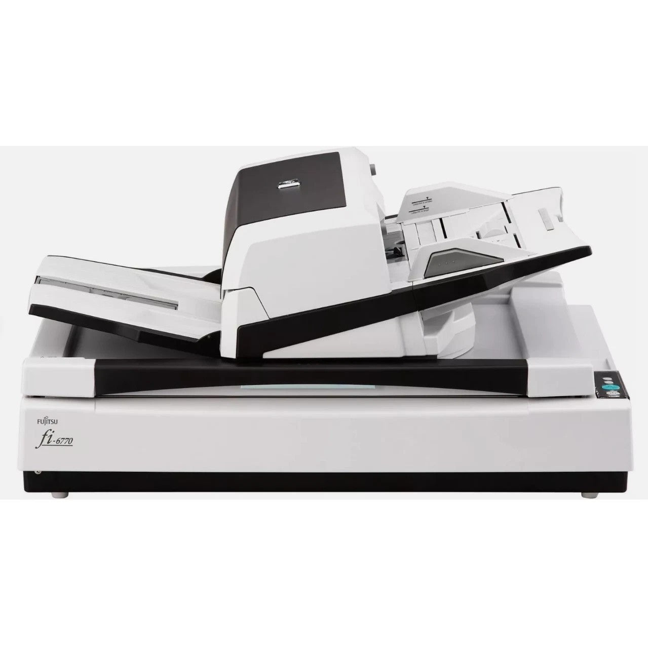 FUJITSU FI-6770 HI-SPEED A3 DUPLEX COLOR PRODUCTION FAST ADF + FLATBED SCANNER    -    EXCELLENT - REFURBISHED