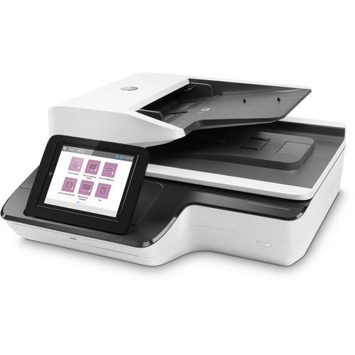 HP SCANJET ENTERPRISE FLOW N9120 FLATBED ADF 600 DPI 120PPM 200-SHEET ADF USB SCANNER   -   GOOD - REFURBISHED