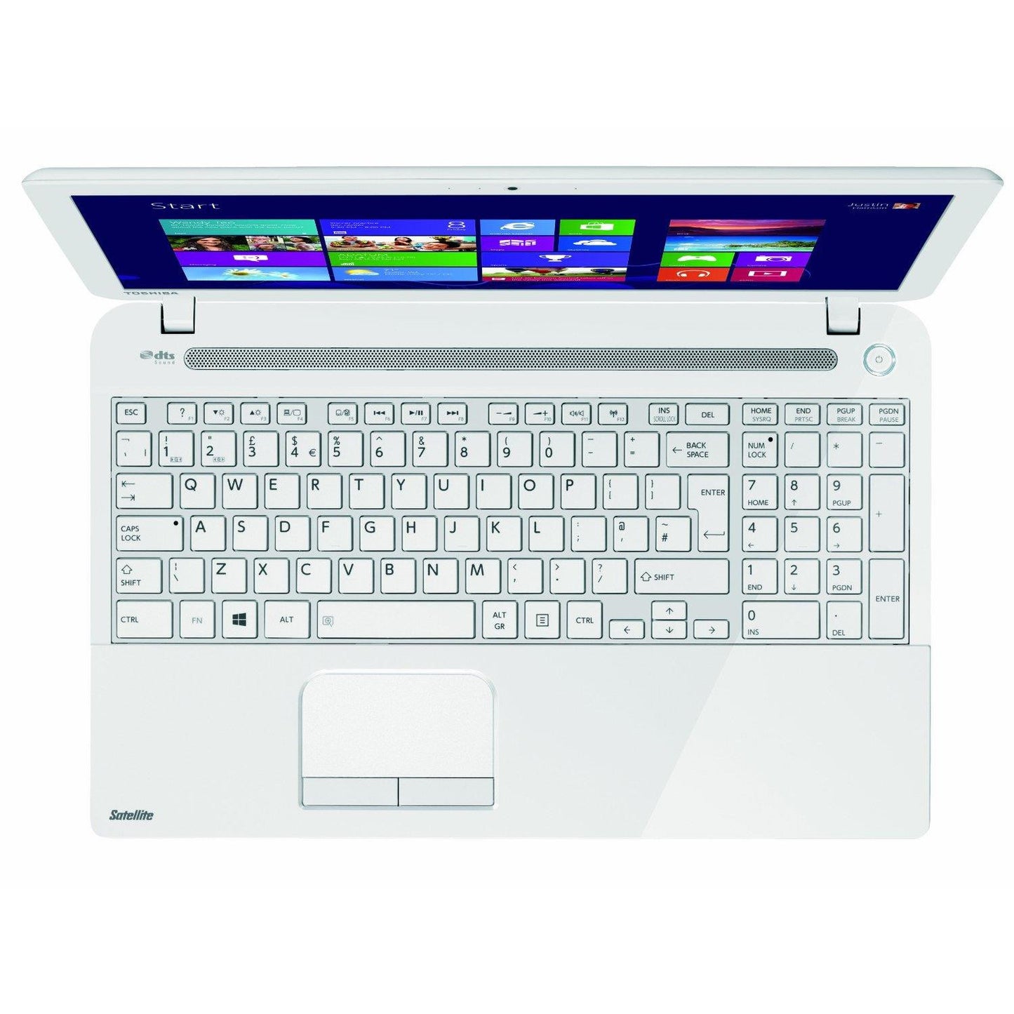 Toshiba Satellite Pro C55D Windows 11 Laptop AMD A6 8GB RAM 500GB Storage 15" HD Webcam DVD WiFi BT -  Very Good - Refurbished