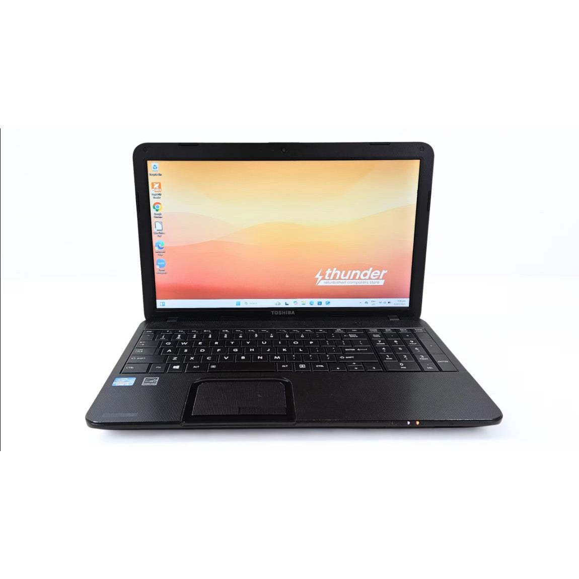 TOSHIBA SATELLITE PRO C850 WINDOWS 11 LAPTOP INTEL I3 8GB RAM 500GB HDD 15.6" HD WEBCAM BT DVD - VERY GOOD REFURBISHED