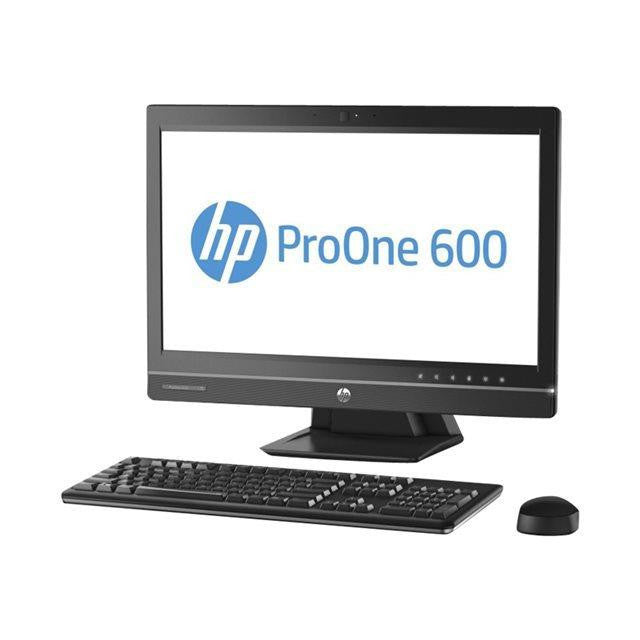 HP PROONE 600 G1 AIO WINDOWS 11 PC INTEL CORE I3 8GB RAM 128GB SSD 21.5" FHD WEBCAM USB DP PORT - GOOD - REFURBISHED