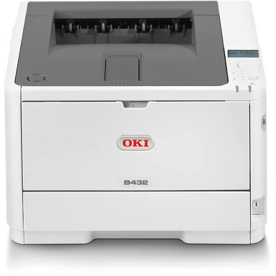 OKI B432DN MONOCHROME LASER PRINTER 42PPM DUPLEX USB/ETHERNET A4