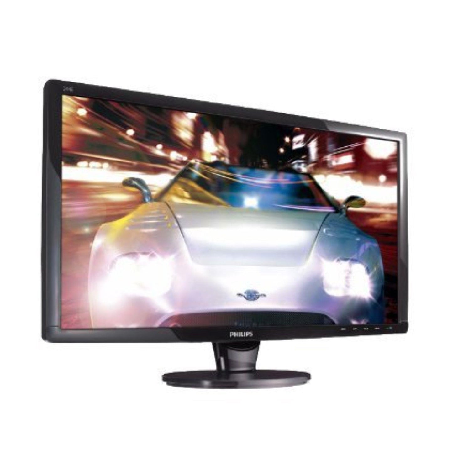 PHILIPS 244E1 24" FHD 1920X1080 LED MONITOR HDMI DVI VGA PORT / WITHOUT STAND MONITOR FOR HOME & OFFICE USE    -  GOOD REFURBISHED