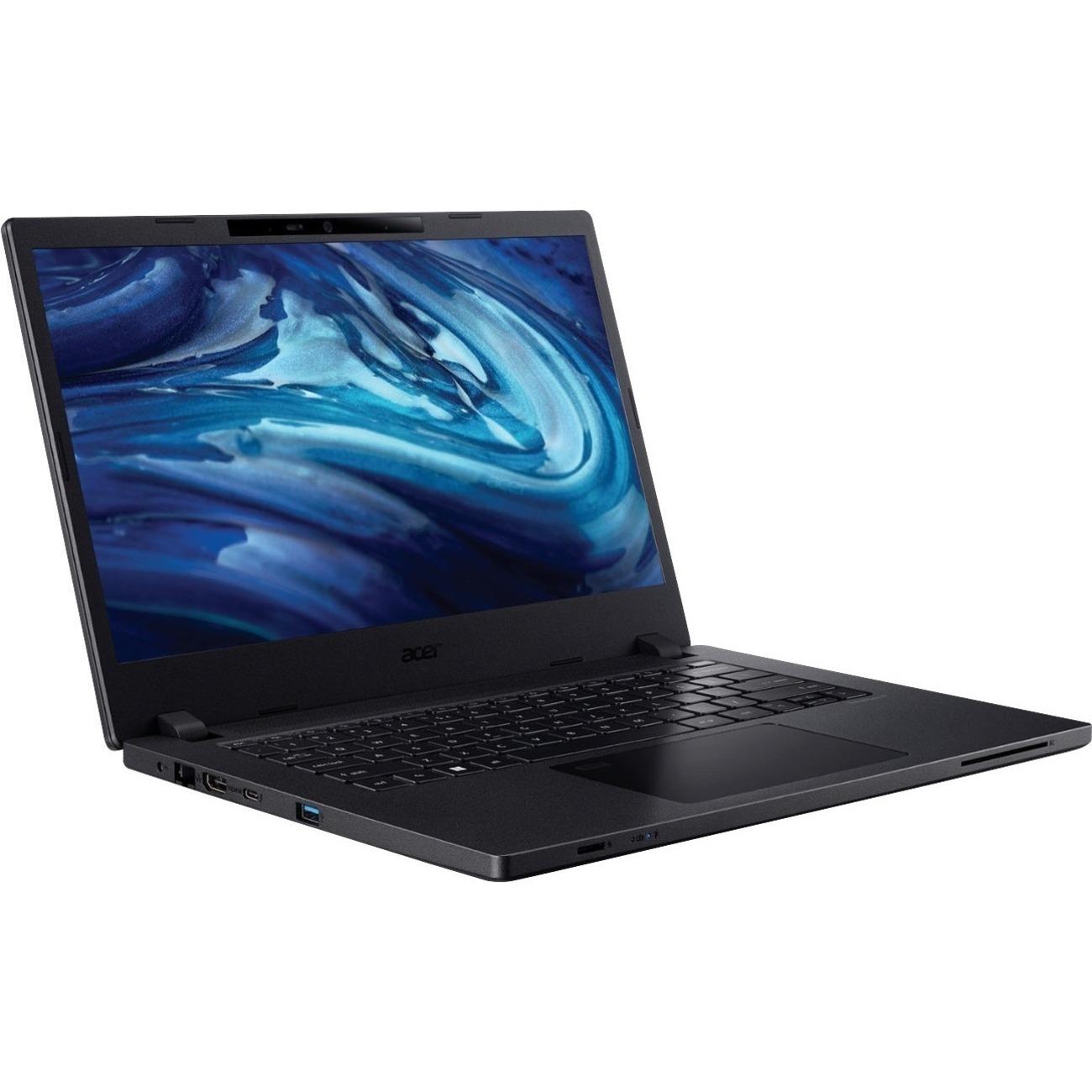 Acer TravelMate P215-53 Windows 11 Laptop Intel i5 8GB RAM 256GB SSD 15" FHD Webcam Backlit Wifi BT - Very Good Refurbished