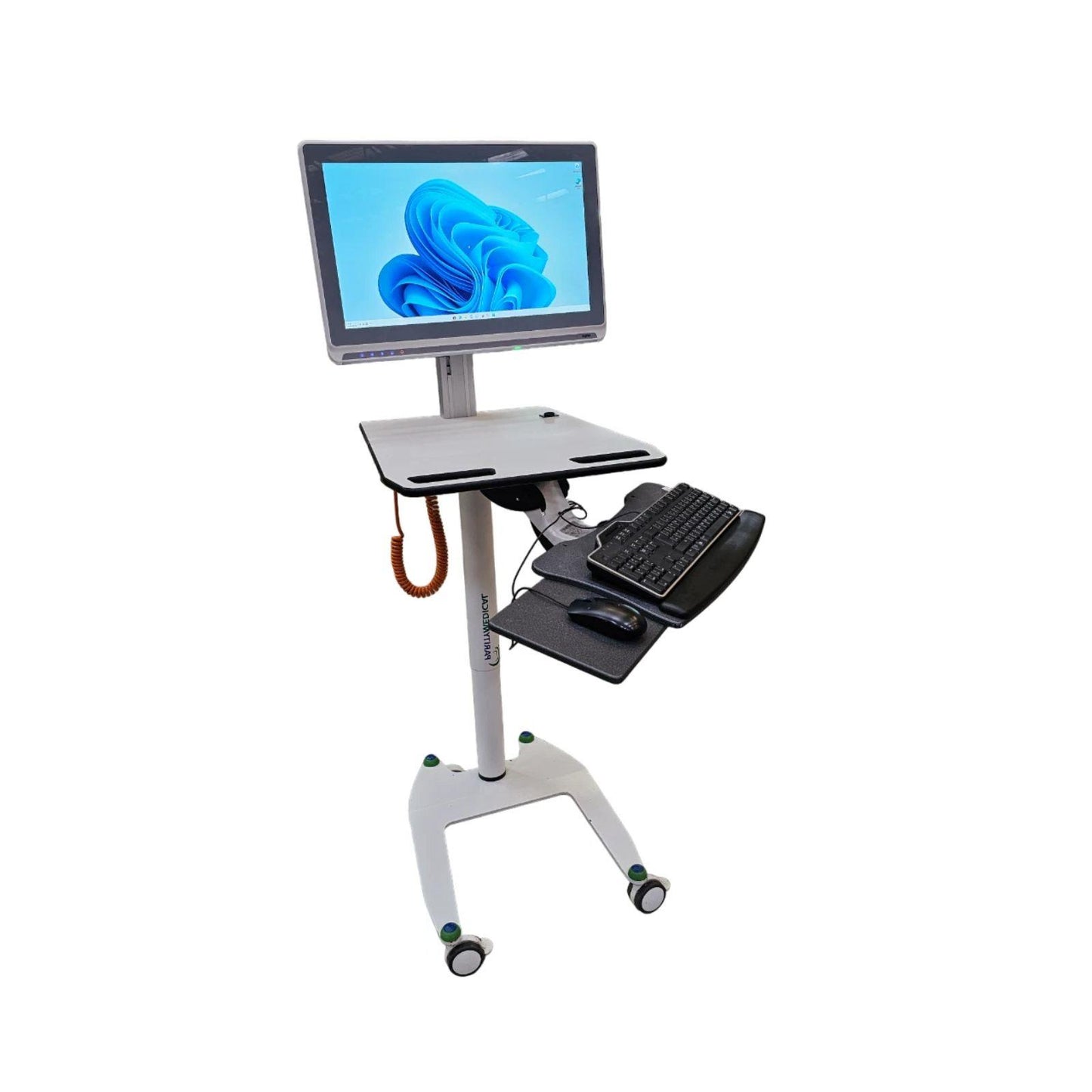 ONYX MOBILE PC WORKSTATION INTEL I5 HEIGHT ADJUST 360° MEDICAL INDUSTRIAL PC - VERY GOOD - REFURBISHED