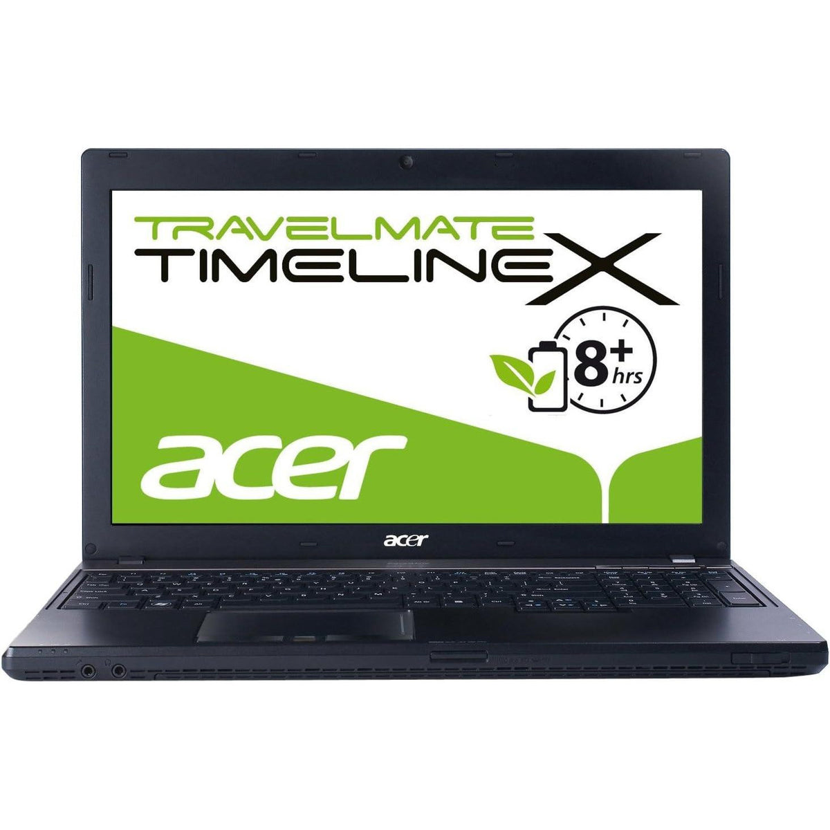 Acer TravelMate 8573 Windows 11 Laptop Intel i3 500GB Storage 15" HD Webcam DVD Wifi BT Colour Black- Very Good - Refurbished