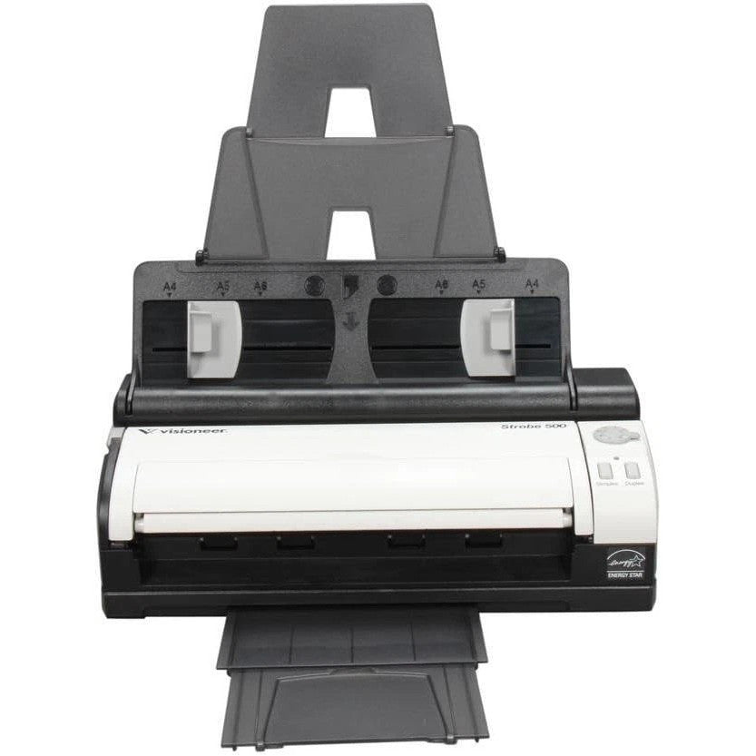 VISIONEER STROBE 500 MOBILE DUPLEX COLOR SCANNER WITH DOCKING STATION ADF 600    -  NEW