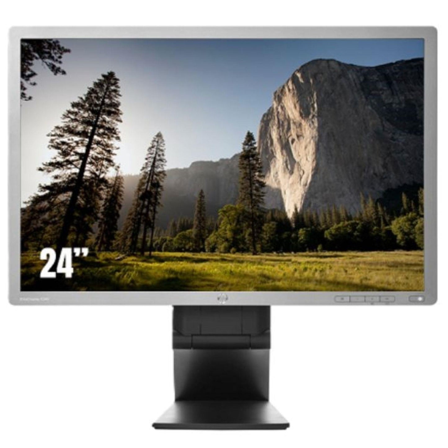 HP ELITEDISPLAY E241i 24" WUXGA 1920X1200 IPS LED MONITOR DP VGA DVI / NO STAND MONITOR FOR HOME & OFFICE USE  -  GOOD REFURBISHED