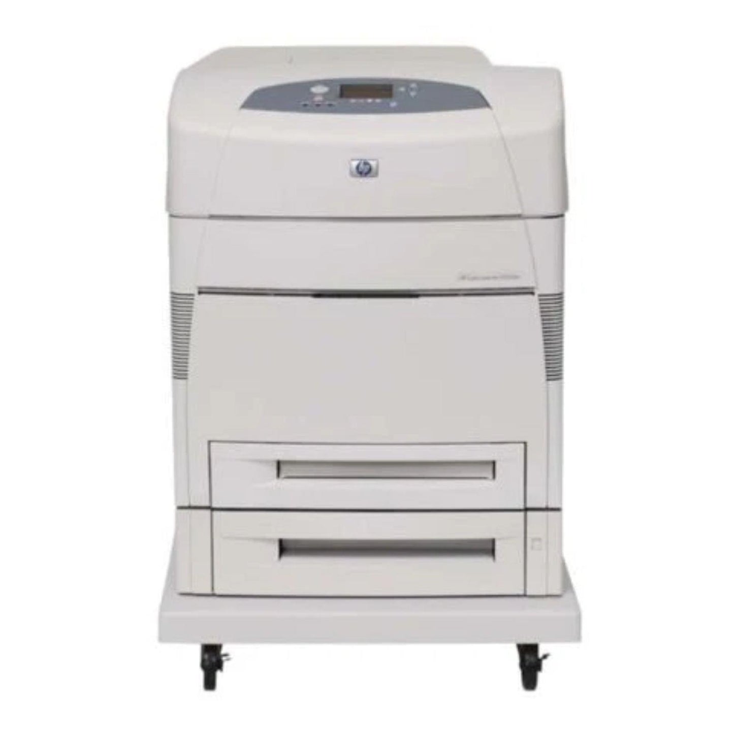 HP COLOR LASERJET 5550DTN A3/A4 PRINTER AUTO DUPLEX NETWORK 3-TRAY STAND 1200 DPI 28PPM USB 2.0, ETHERNET    -   GOOD - REFURBISHED