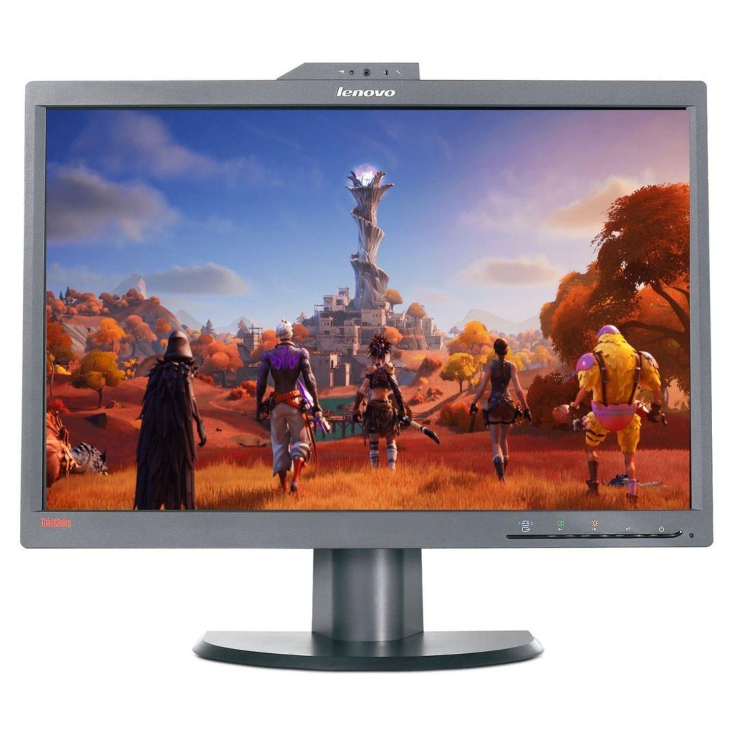 LENOVO L2251XWD PC MONITOR 22" LED WSXGA+ 1680X1050 VGA DP PORT 5 M/S OFFICE, CCTV, HOME, GAMING MONITOR   -  GOOD REFURBISHED