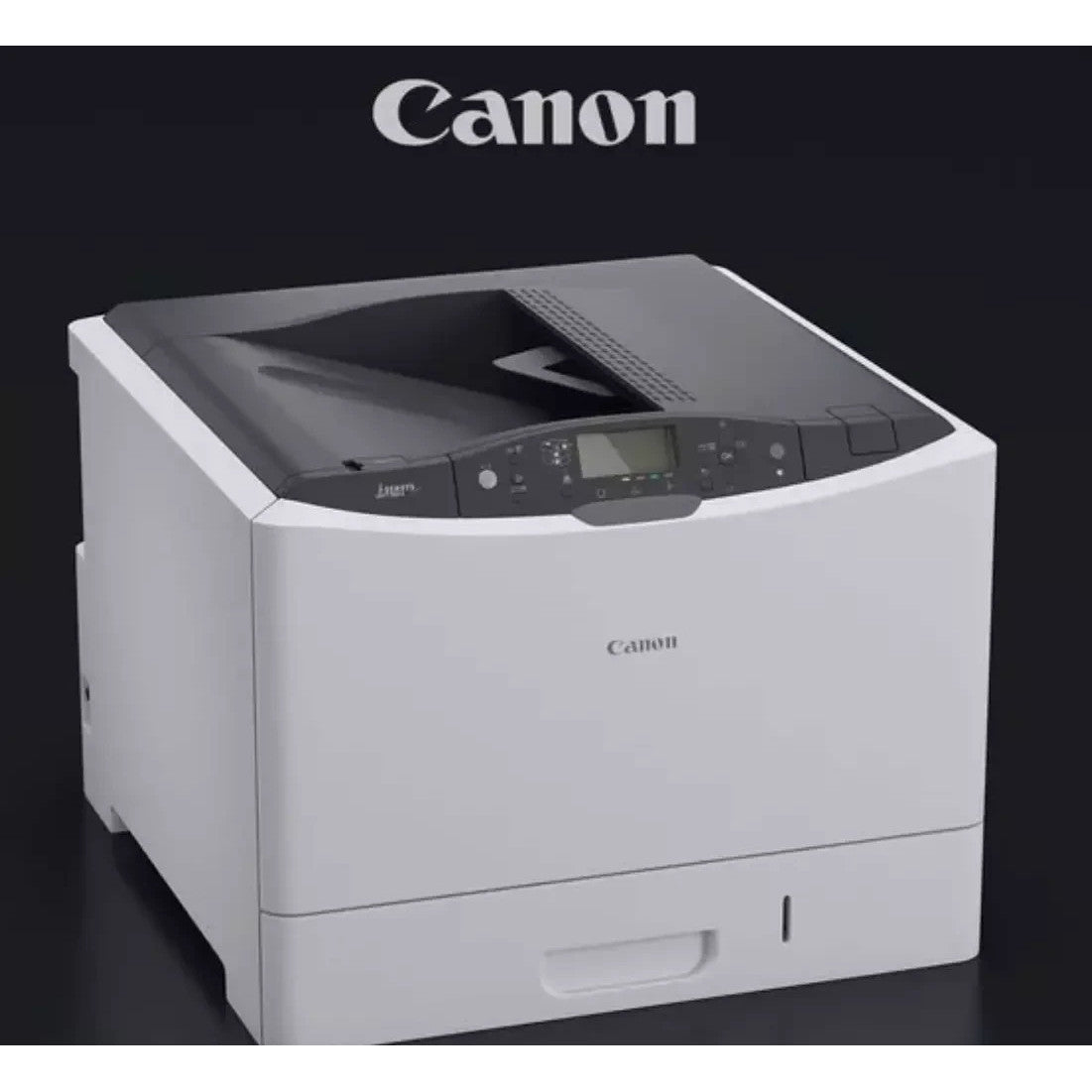 CANON I-SENSYS LBP7780CX DUPLEX NETWORK FAST A4 COLOR LASER PRINTER / 100% TONER    -    VERY GOOD - REFURBISHED
