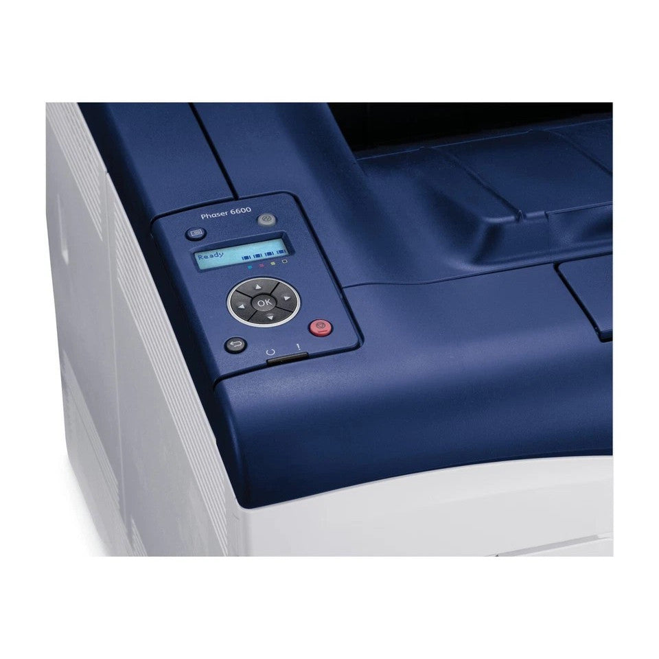 XEROX PHASER 6600DN AUTO DUPLEX NETWORK HIGH-SPEED 36PPM A4 COLOR LASER PRINTER   -   VERY GOOD - REFURBISHED