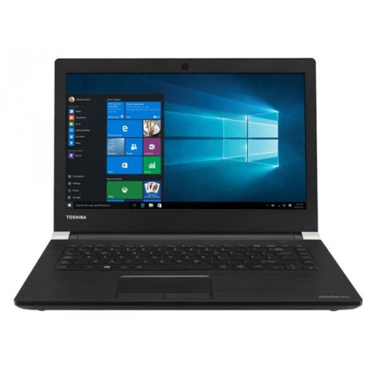 Toshiba Satellite Pro A40-D Windows 11 Laptop 14" Intel Core I5 8GB RAM 128GB SSD HD Webcam, DVD, BT, Wifi - Very Good - Refurbished