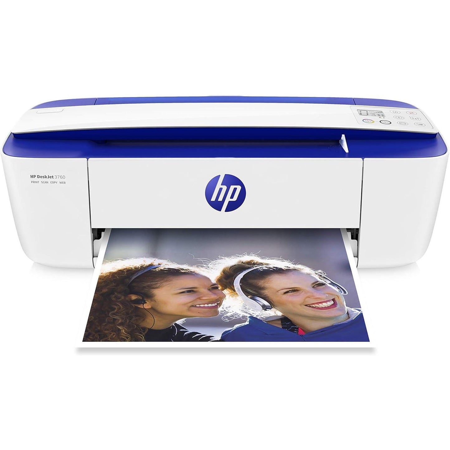 HP DESKJET 3760 COLOR INKJET ALL-IN-ONE PRINTER 8PPM WIFI/USB HOME OFFICE