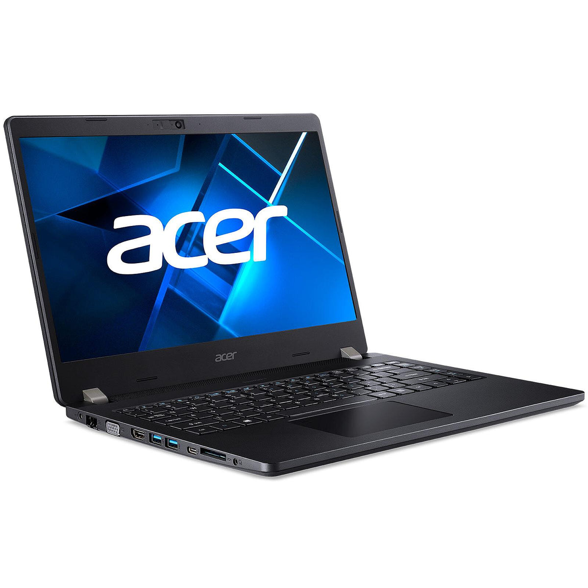 Acer TravelMate P214-53 Windows 11 Laptop Intel i5 8GB RAM 256GB SSD 14" FHD Webcam Backlit Wifi BT - Very Good Refurbished