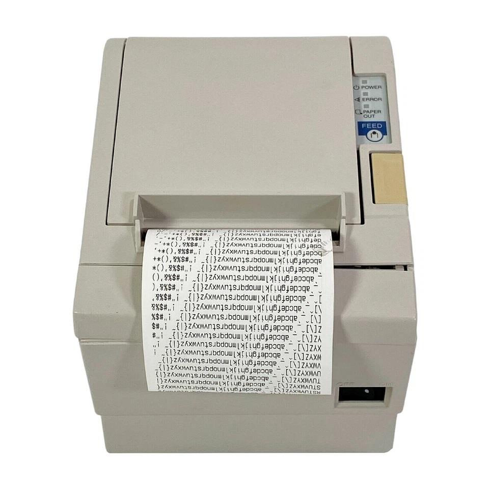 EPSON TM-T88III M129C WHITE POS THERMAL INTERFACE RECEIPT PRINTER PARALLEL