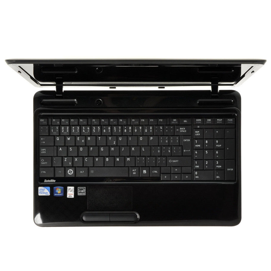 TOSHIBA SATELLITE PRO L750-1EK WINDOWS 11 LAPTOP 15" CORE I3 8GB RAM 128GB SSD HD WEBCAM, WIFI, BT - GOOD – REFURBISHED