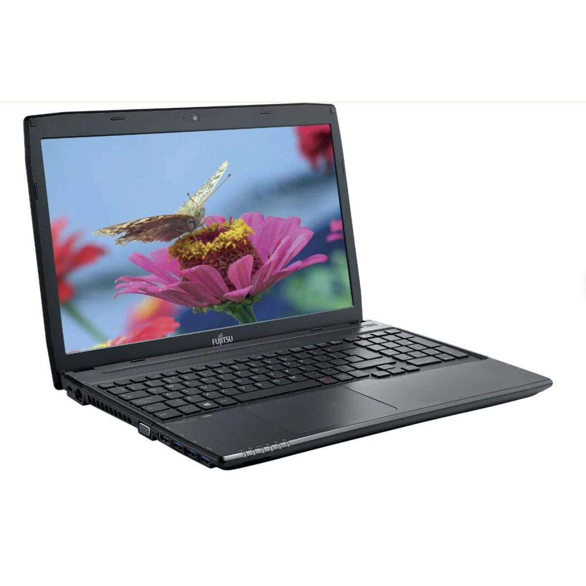 Fujitsu LifeBook A544 Windows 11 Laptop Intel i3 8GB RAM 500GB Storage 15" HD Webcam DVD WiFi BT - Good Refurbished