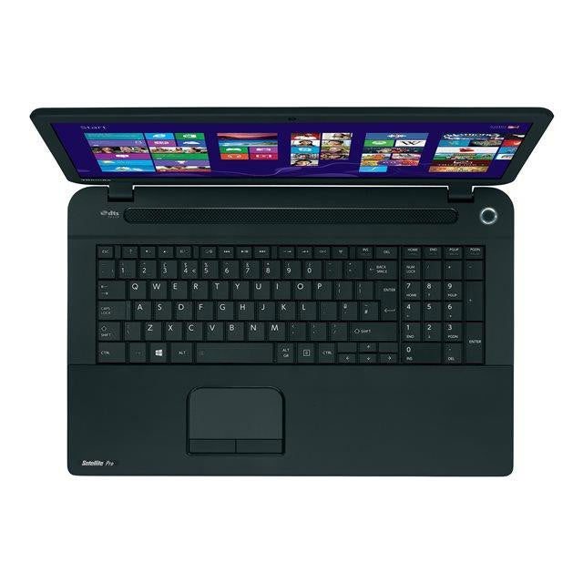 Toshiba Satellite Pro C70-B Windows 11 Laptop Intel i3 8GB RAM 128GB SSD 17" HD Webcam DVD  WiFi BT - Very Good Refurbished
