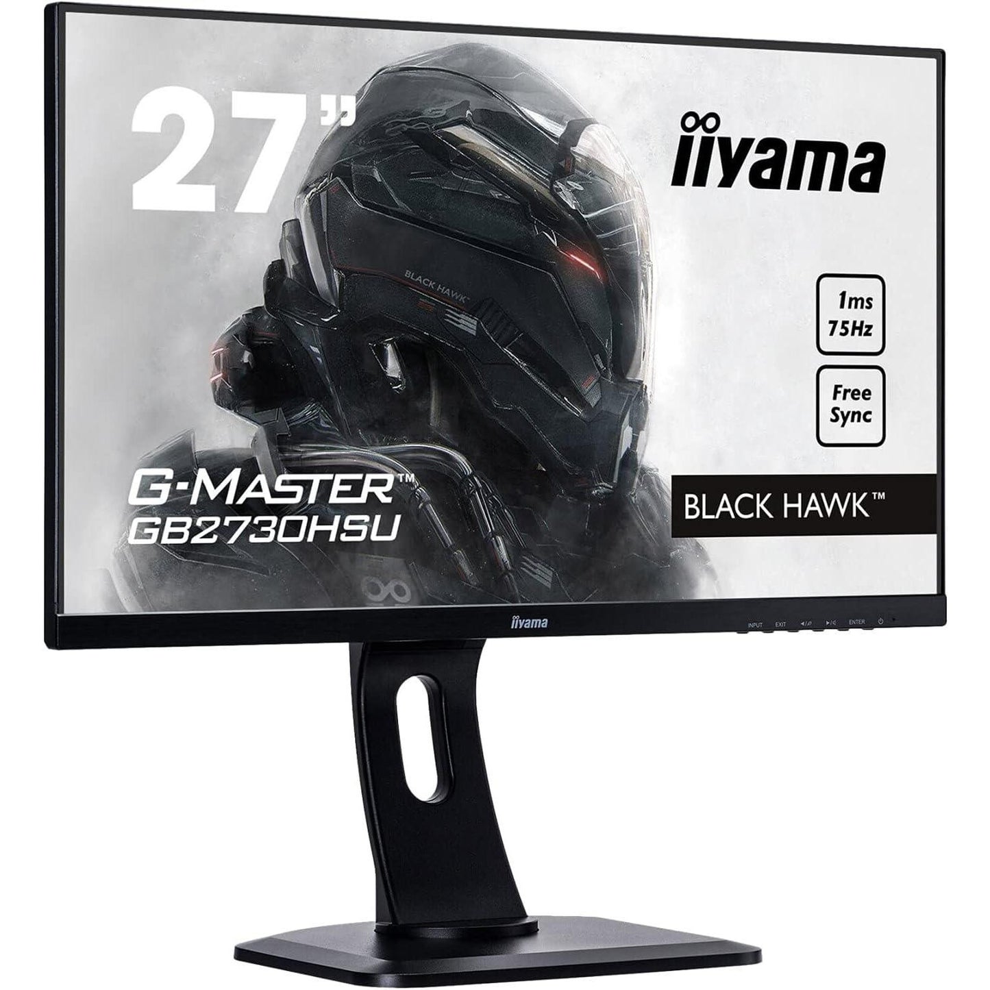 IIYAMA GB2730HSU PC MONITOR 27" LED FHD 1920X1080 HDMI VGA DP PORT 1 M/S OFFICE, CCTV, GAMING, HOME