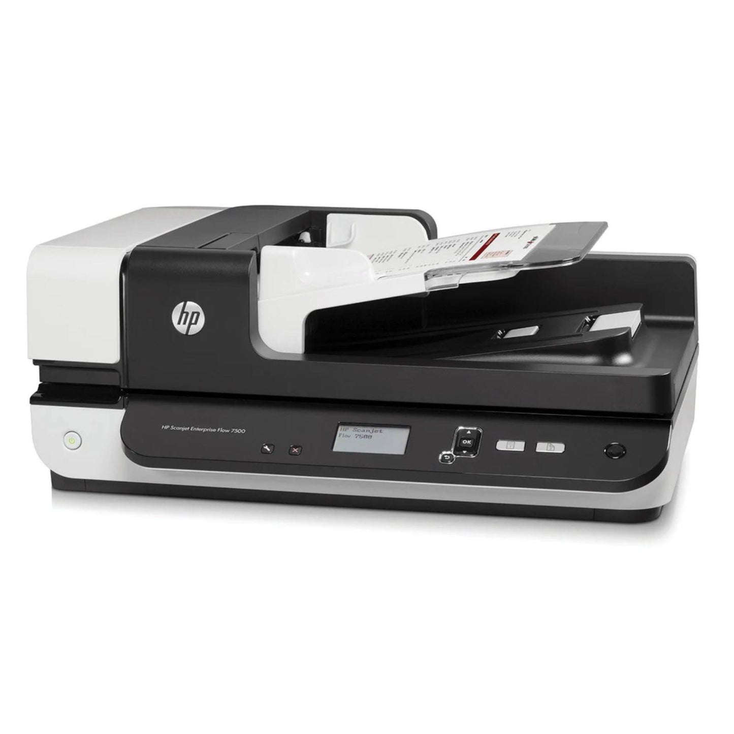 HP L2725B SCANJET ENTERPRISE FLOW 7500 A4 FLATBED & SHEETFED ADF SCANNER W/ PSU HOME/OFFICE - GOOD REFURBISHED