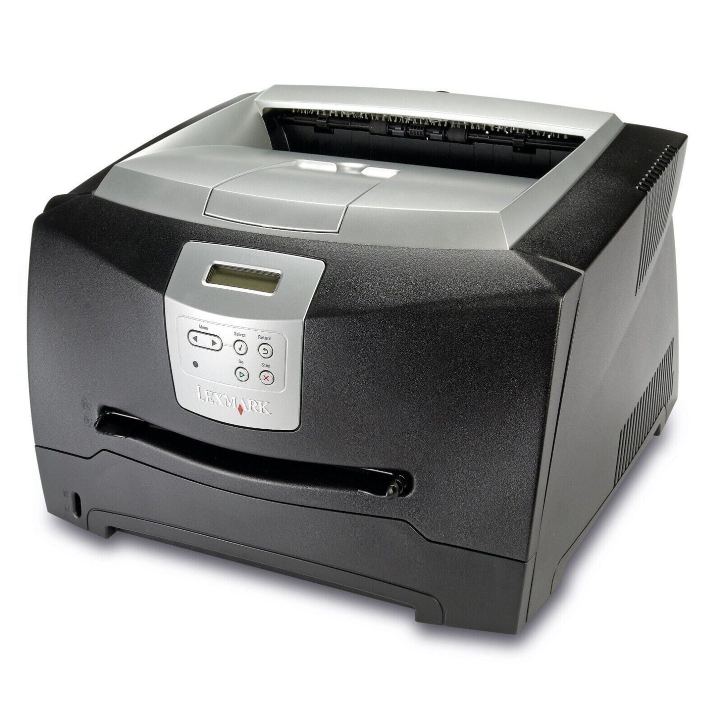 LEXMARK E340 MONO LASER PRINTER A4 USB PARALLEL PRINTER - NO TONER & DRUM   -  USED