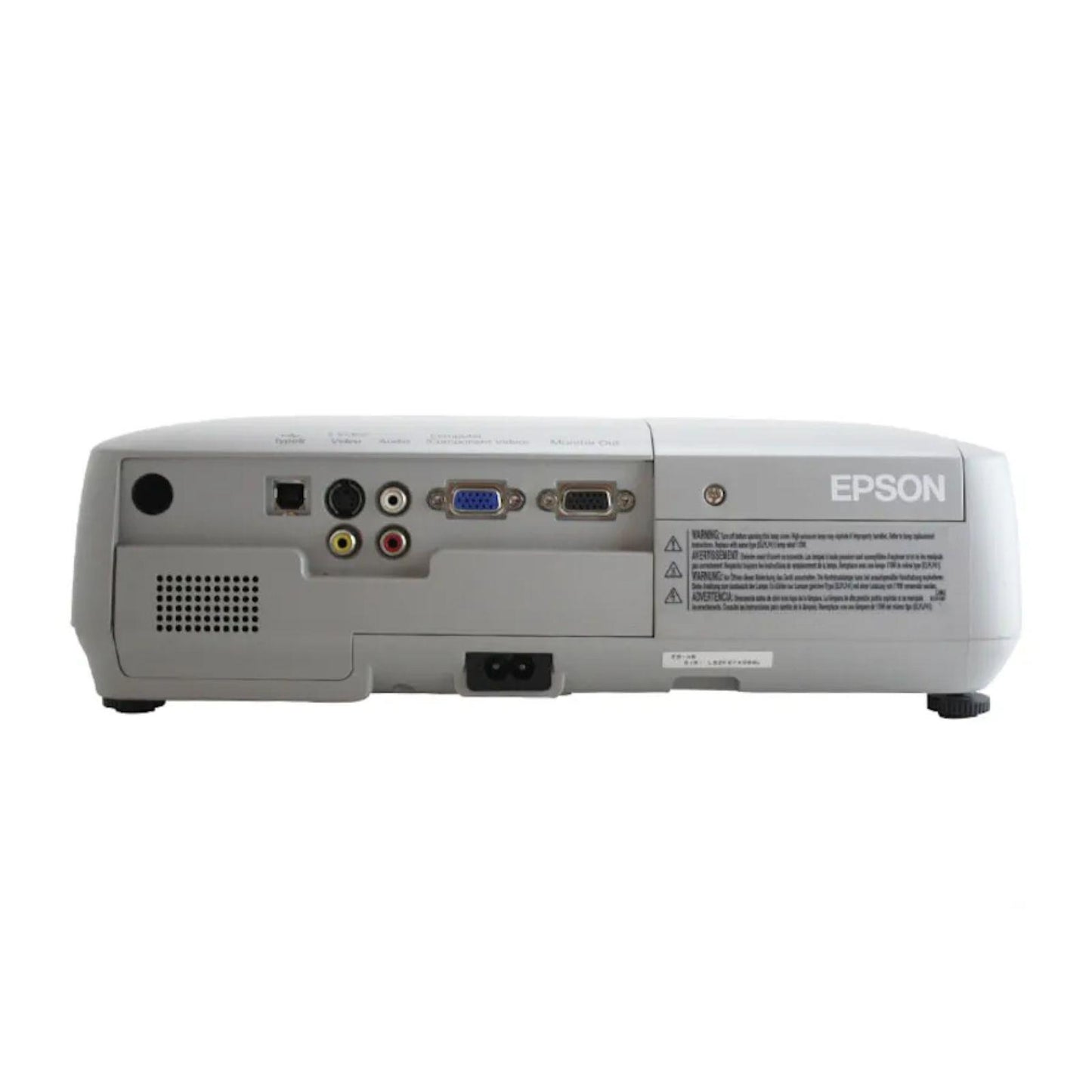 EPSON EB-X6 3LCD 4:3 FHD 2200 LUMENS XGA COMPATIBLE VGA OFFICE HOME PROJECTOR   -    GOOD - REFURBISHED