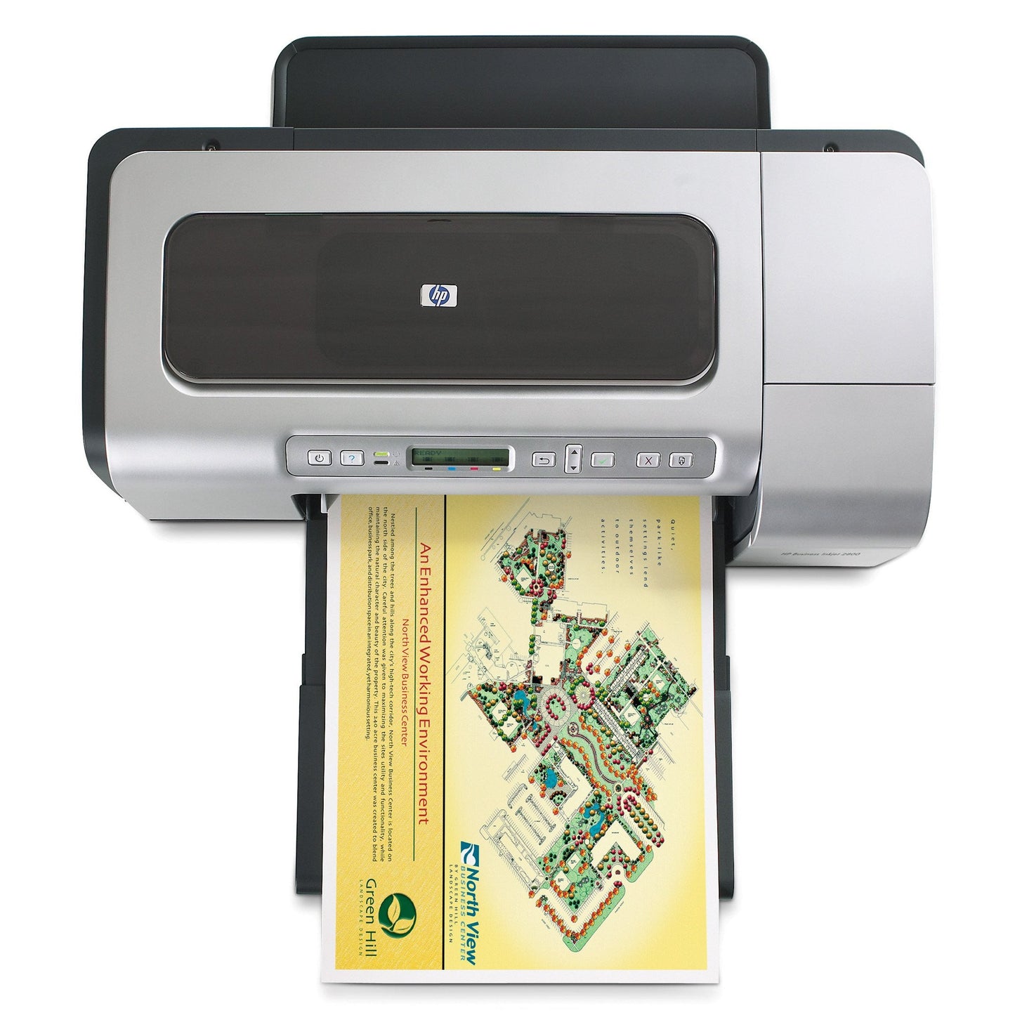 HP Business Inkjet 2800 A4 Colour Printer USB 24PPM Colour & Mono 1200x600DPI  -  Used