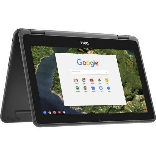 DELL CHROMEBOOK 3189 CHROME OS INTEL CELERON 2IN1 32GB SSD 11" HD WEBCAM TOUCH