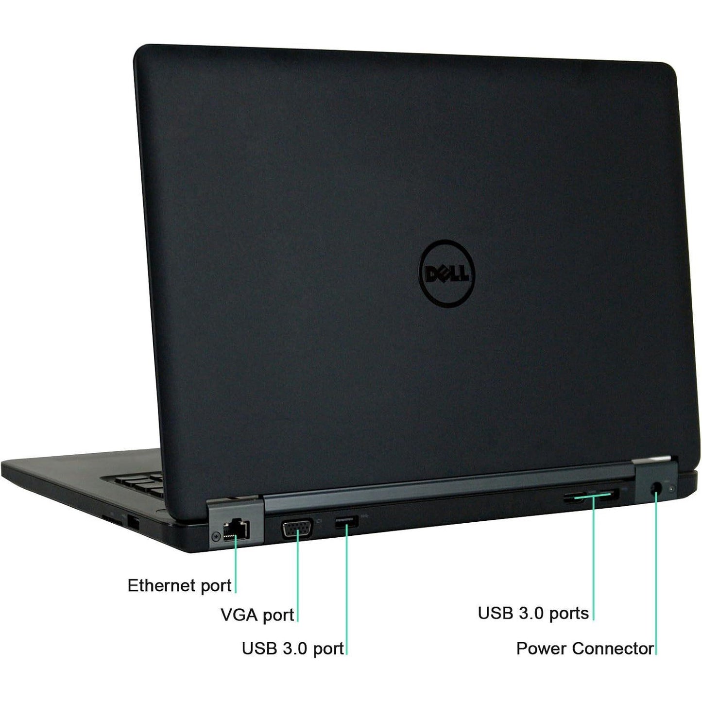 DELL LATITUDE E5450 14" WINDOWS 11 LAPTOP INTEL I5 8GB 128GB SSD FHD WEBCAM, BT, HDMI, CARD READER - VERY GOOD - REFURBISHED