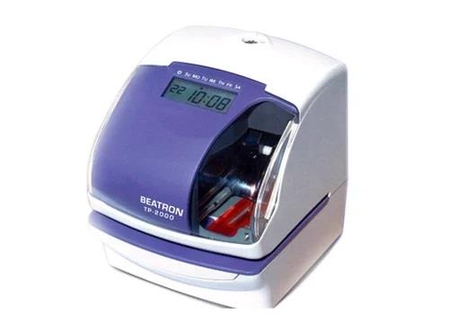 BEATRON TP-2000 TIME & DATE STAMP MACHINE EMPLOYEE ATTENDANCE RECORDER