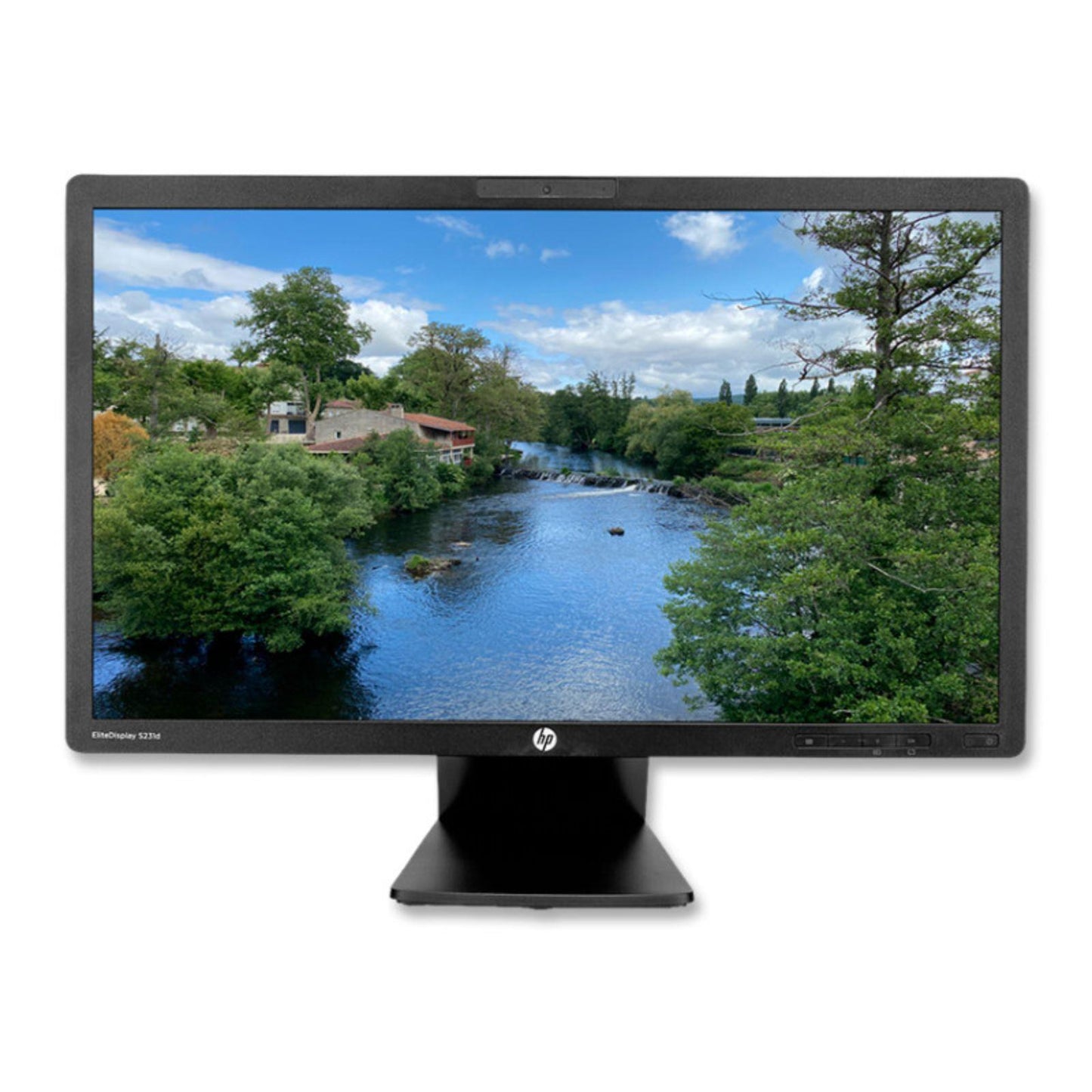 HP S231D 23" FHD 1920X1080 IPS LED BACKLIT MONITOR DISPLAY PORT VGA / NO STAND  -  GOOD  REFURBISHED