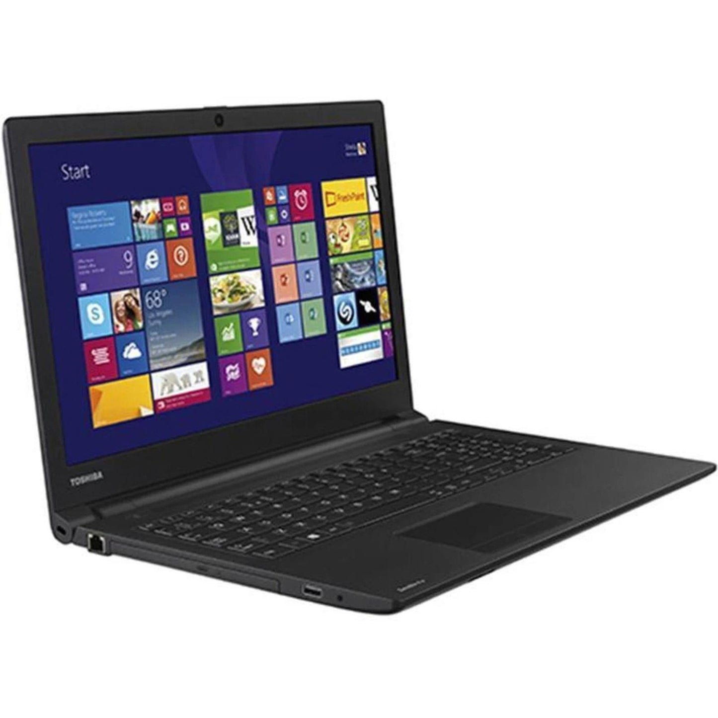 TOSHIBA SATELLITE PRO R50-B-12U WINDOWS 11 LAPTOP INTEL I5 8GB 128GB SSD 15.6" HD WEBCAM, OPTICAL DRIVE, HDMI, BT, WIFI - VERY GOOD - REFURBISHED