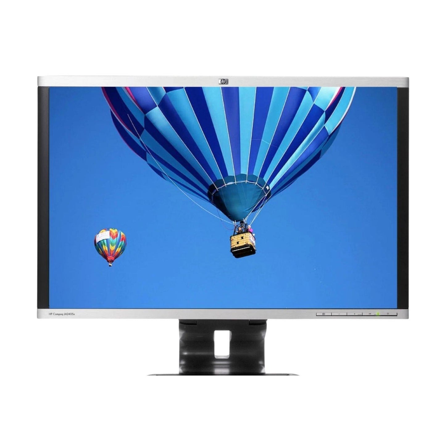 HP COMPAQ LA2405X 24" WUXGA 1920×1200 LED MONITOR DP DVI VGA / WITHOUT STAND  -  GOOD REFURBISHED