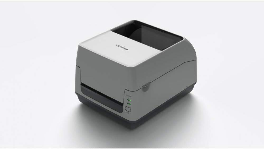 TOSHIBA B-FV4D-GS14-QM-R BARCODE PRINTER DIRECT THERMAL MEDIA 203 DPI USB