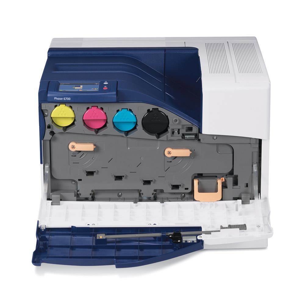 XEROX PHASER 6700DN 45PPM DUPLEX NETWORK USB A4 COLOR LASER PRINTER + TONERS   -   VERY GOOD - REFURBISHED