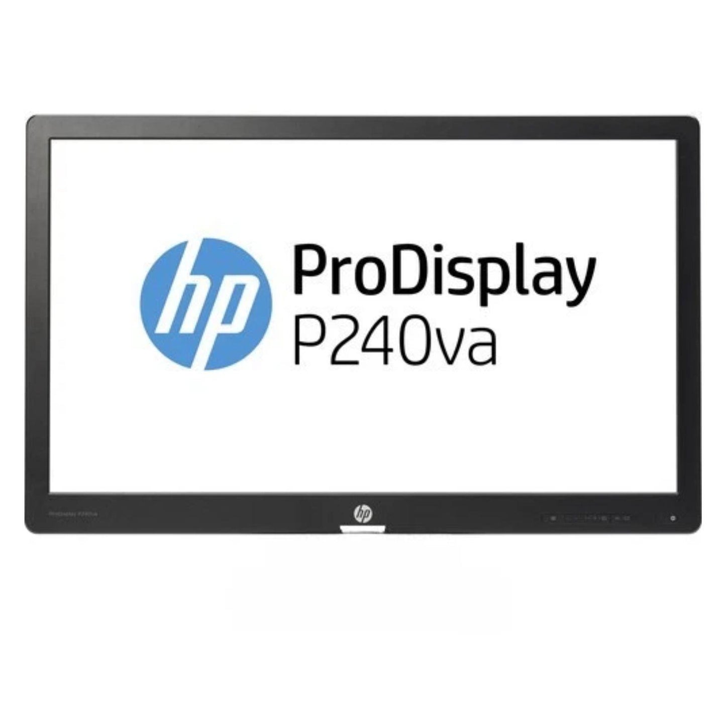 HP P240VA 23.8" HUXGA 1920X1080 LCD MONITOR DP HDMI VGA PORT / WITHOUT STAND MONITOR FOR HOME & OFFICE USE   -  GOOD REFURBISHED