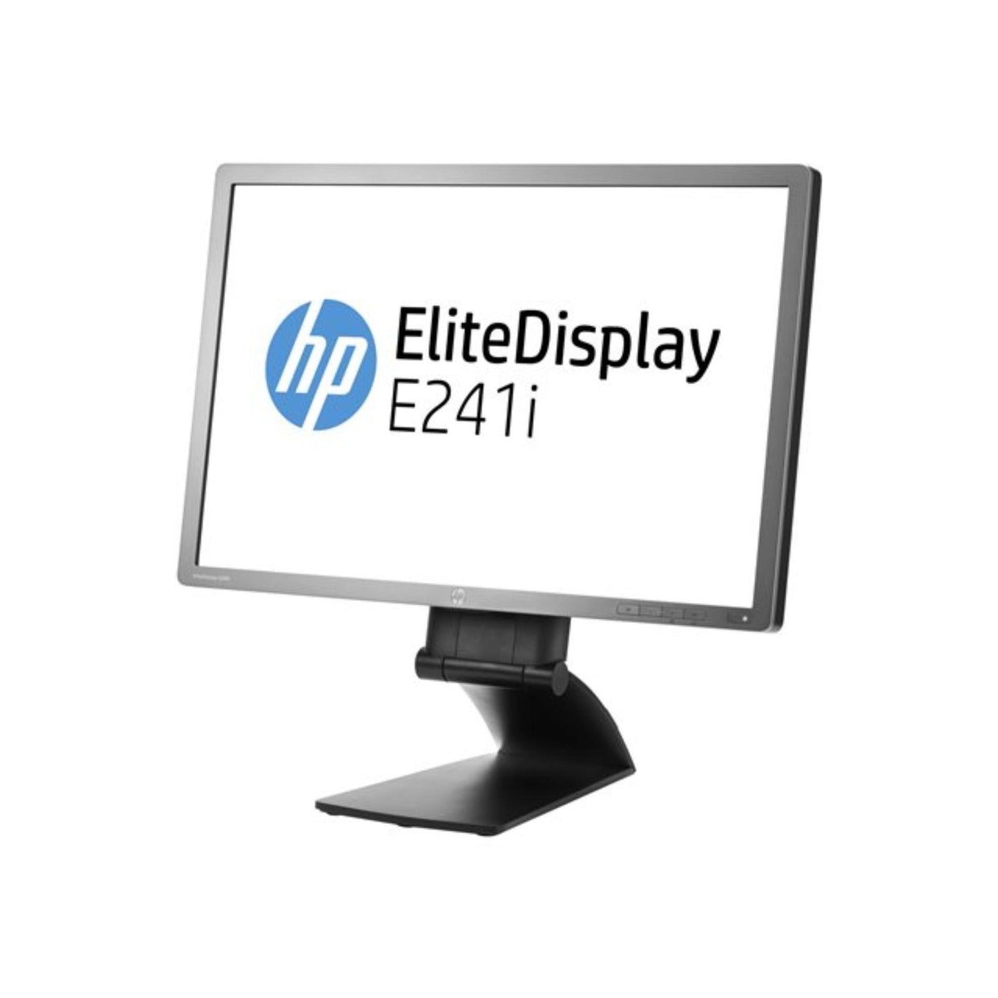HP ELITEDISPLAY E241i 24" WUXGA 1920X1200 IPS LED MONITOR DP VGA DVI / NO STAND MONITOR FOR HOME & OFFICE USE  -  GOOD REFURBISHED