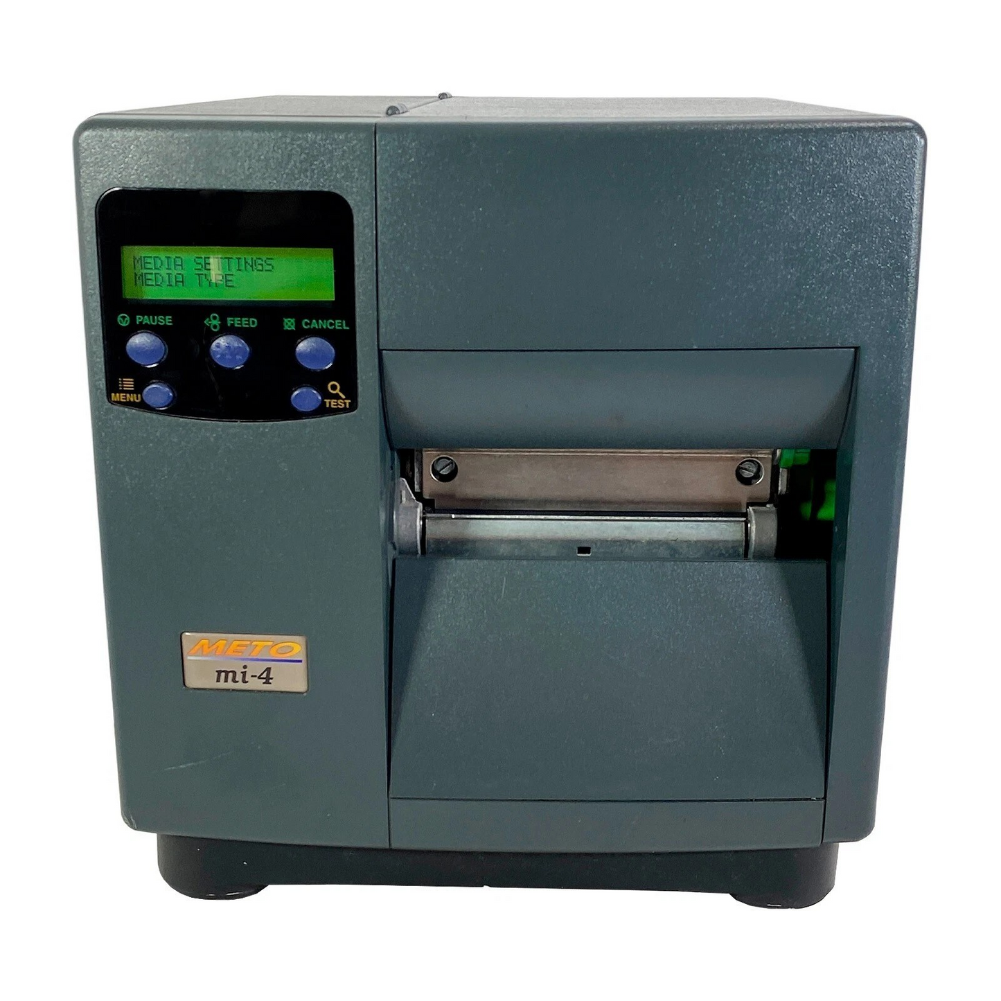 METO MI-4208 TD INDUSTRIAL LABEL PRINTER 8 IPS 203 DPI USB SERIAL PARALLEL     -    USED