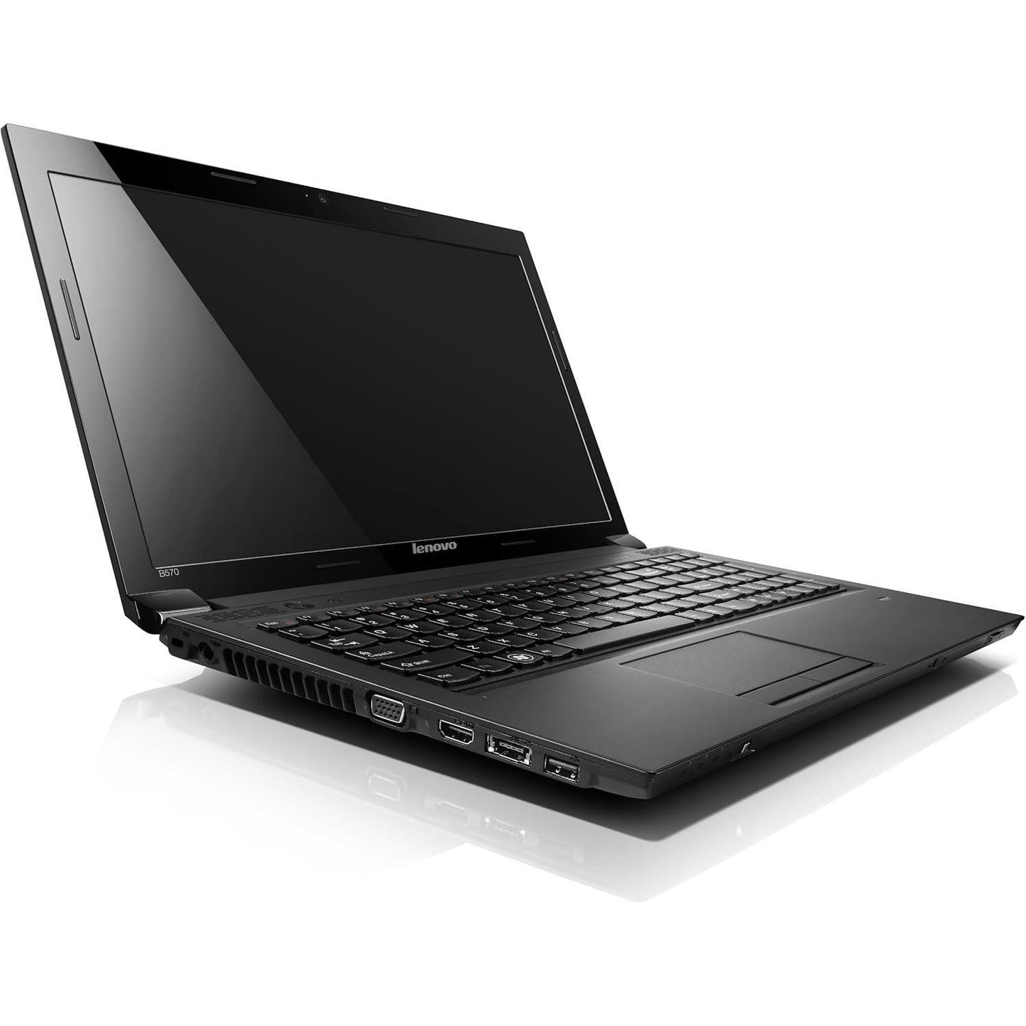LENOVO ESSENTIAL B570E WINDOWS 11 LAPTOP INTEL I3 128GB SSD 15.6" HD WEBCAM BT - VERY GOOD REFURBISHED