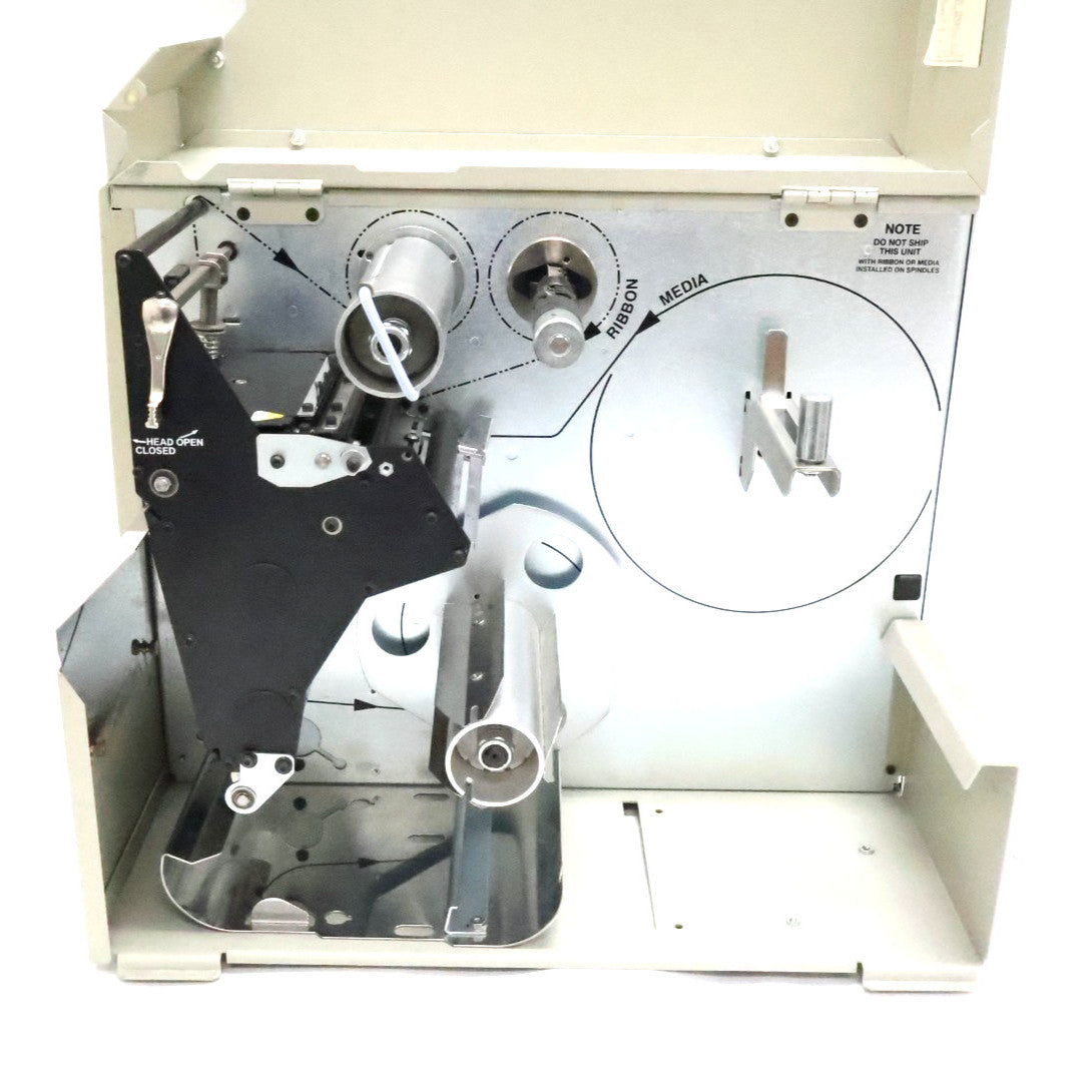 ZEBRA 105SL INDUSTRIAL THERMAL TRANSFER PRINTER PARALLEL 203 DPI METAL CASE   - GOOD  -  REFURBISHED