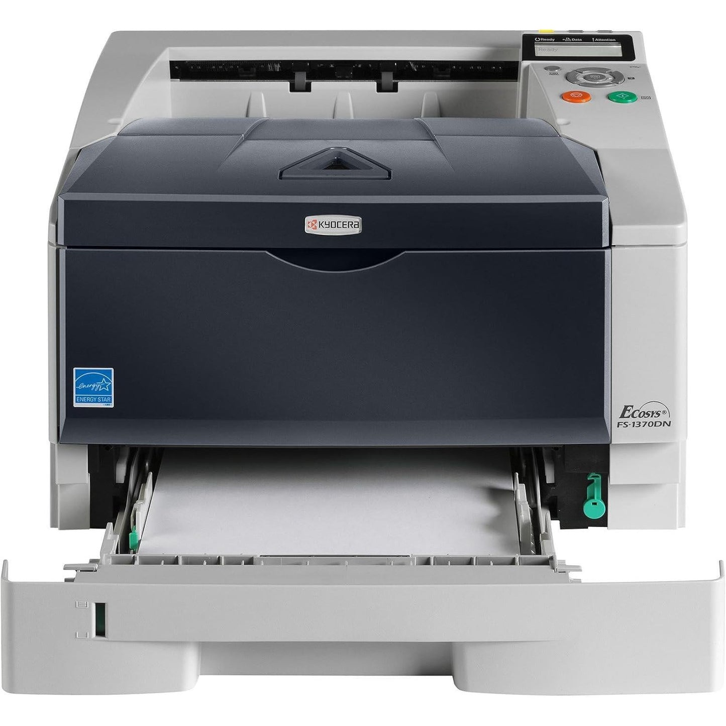 KYOCERA FS-1370DN LASER WORKGROUP MONOCHROME PRINTER 1200X1200 DPI