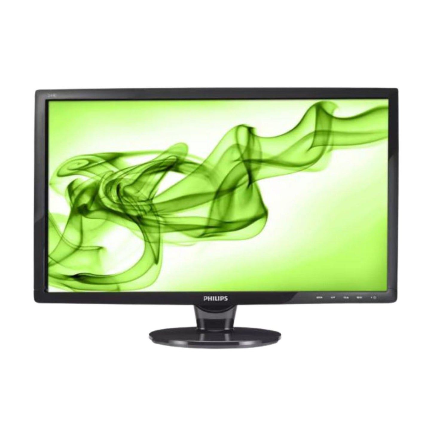 PHILIPS 244E1 24" FHD 1920X1080 LED MONITOR HDMI DVI VGA PORT / WITHOUT STAND MONITOR FOR HOME & OFFICE USE    -  GOOD REFURBISHED