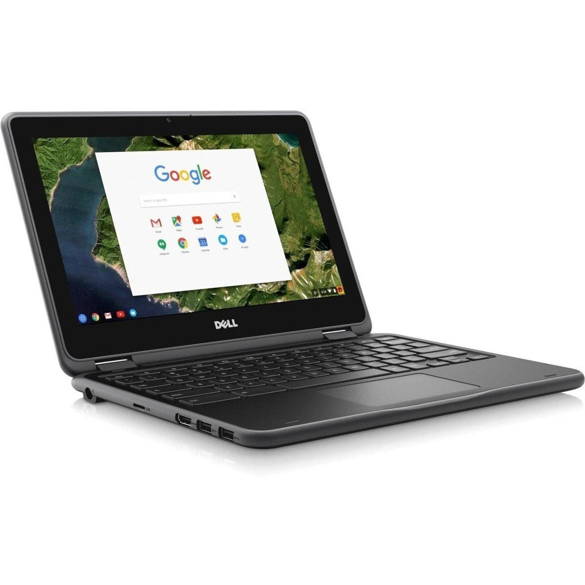 DELL CHROMEBOOK 3189 CHROME OS INTEL CELERON 2IN1 32GB SSD 11" HD WEBCAM TOUCH
