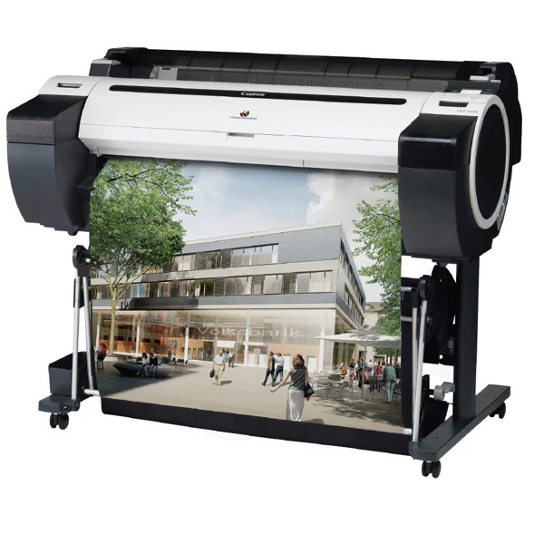 CANON iPF780 A0 COLOR PLOTTER 36" ROLL FEED USB LAN FAST 21s A1 CAD GIS PRINTER  -  USED